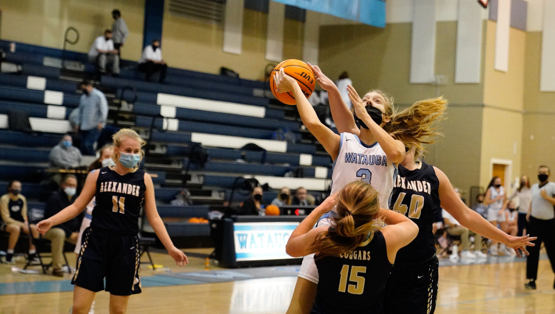 Brelyn Sturgill fouled